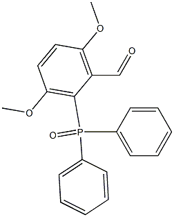 (2-Formyl-3,6-dimethoxyphenyl)diphenylphosphine oxide Structure