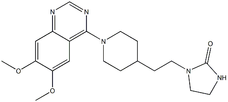 1-[2-[1-(6,7-Dimethoxyquinazolin-4-yl)piperidin-4-yl]ethyl]imidazolidin-2-one|