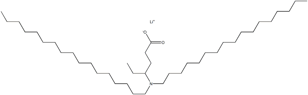 4-(Diheptadecylamino)hexanoic acid lithium salt