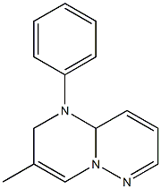 1-Phenyl-3-methyl-1,9a-dihydro-2H-pyrimido[1,2-b]pyridazine Structure