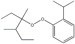 2-Isopropylphenyl 1,2-dimethyl-1-ethylbutyl peroxide