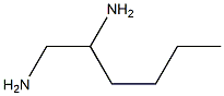 1,2-Hexanediamine 结构式