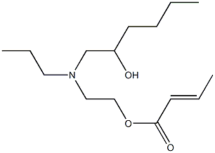 Crotonic acid 2-[N-(2-hydroxyhexyl)-N-propylamino]ethyl ester