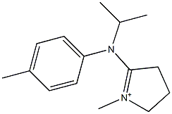 2-[Isopropyl(p-tolyl)amino]-1-methyl-1-pyrroline-1-ium