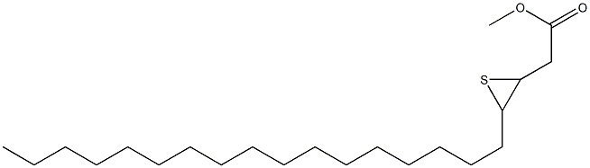 3,4-Epithiohenicosanoic acid methyl ester Structure