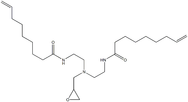 N,N'-[(Oxiran-2-ylmethylimino)bis(2,1-ethanediyl)]bis(8-nonenamide)