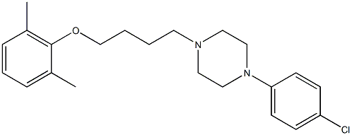 1-(4-Chlorophenyl)-4-[4-[(2,6-xylyl)oxy]butyl]piperazine