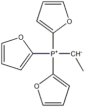 1-Tri(2-furyl)phosphonioethan-1-ide Structure