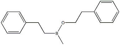 Methyl(2-phenylethyl)[(2-phenylethyl)oxy]borane