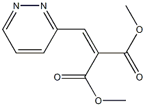 (3-Pyridazinylmethylene)malonic acid dimethyl ester|