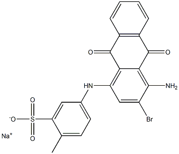 5-[[(4-Amino-3-bromo-9,10-dihydro-9,10-dioxoanthracen)-1-yl]amino]-2-methylbenzenesulfonic acid sodium salt