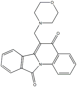 6-(Morpholinomethyl)isoindolo[2,1-a]quinoline-5,11(5H)-dione