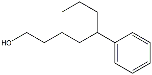 5-Phenyloctyl alcohol 结构式