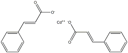 Dicinnamic acid cadmium salt Struktur
