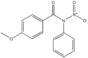 N-Nitro-N-phenyl-4-methoxybenzamide Structure