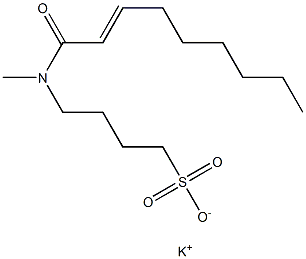 4-[N-(2-Nonenoyl)-N-methylamino]-1-butanesulfonic acid potassium salt|