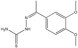  1-[1-(3,4-Dimethoxyphenyl)ethylidene]thiosemicarbazide