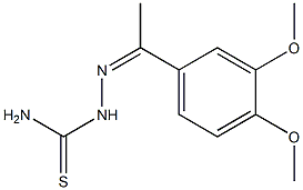 1-[1-(3,4-Dimethoxyphenyl)ethylidene]thiosemicarbazide