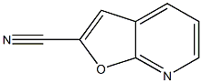 フロ[2,3-b]ピリジン-2-カルボニトリル 化学構造式