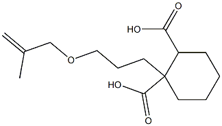 1,2-Cyclohexanedicarboxylic acid hydrogen 1-[3-(methallyloxy)propyl] ester|