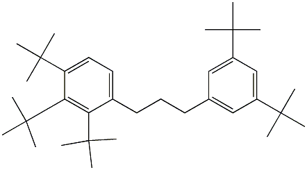1-(2,3,4-Tri-tert-butylphenyl)-3-(3,5-di-tert-butylphenyl)propane|