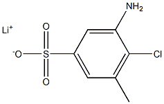 3-Amino-4-chloro-5-methylbenzenesulfonic acid lithium salt