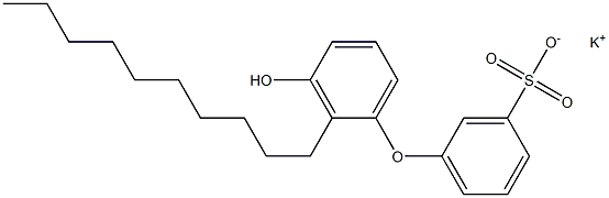 3'-Hydroxy-2'-decyl[oxybisbenzene]-3-sulfonic acid potassium salt|