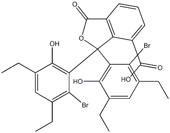 1,1-Bis(2-bromo-3,5-diethyl-6-hydroxyphenyl)-1,3-dihydro-3-oxoisobenzofuran-7-carboxylic acid