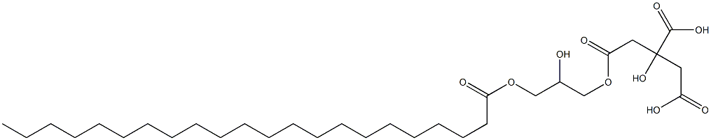 Citric acid dihydrogen 1-(2-hydroxy-3-docosanoyloxypropyl) ester