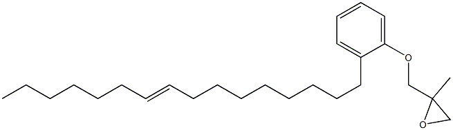  2-(9-Hexadecenyl)phenyl 2-methylglycidyl ether