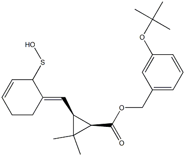  (1R,3S)-2,2-Dimethyl-3-[[(3E)-2,3,4,5-tetrahydro-2-oxothiophen]-3-ylidenemethyl]cyclopropane-1-carboxylic acid-3-tert-butoxybenzyl ester