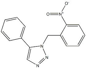  1-(2-Nitrobenzyl)-5-phenyl-1H-1,2,3-triazole