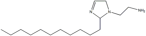 1-(2-Aminoethyl)-2-undecyl-3-imidazoline Structure