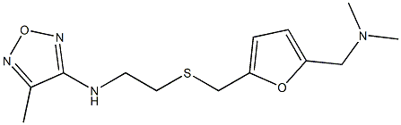 3-[[2-[[[5-[(Dimethylamino)methyl]furan-2-yl]methyl]thio]ethyl]amino]-4-methylfurazan