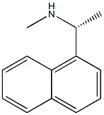 (1R)-N-Methyl-1-(1-naphtyl)ethanamine,,结构式