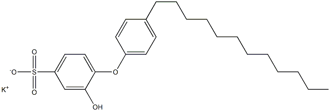 2-Hydroxy-4'-dodecyl[oxybisbenzene]-4-sulfonic acid potassium salt