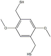 1,4-Dimethoxy-2,5-bis(mercaptomethyl)benzene Structure