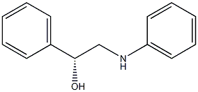 (1R)-1-Phenyl-2-(phenylamino)ethan-1-ol 结构式
