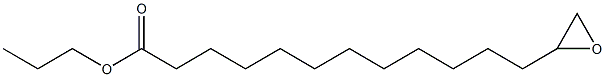 13,14-Epoxytetradecanoic acid propyl ester