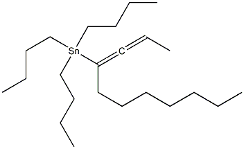 [S,(+)]-4-(Tributylstannyl)-2,3-undecadiene Structure