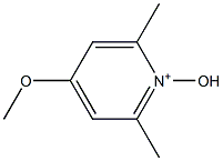 4-メトキシ-2,6-ジメチル-1-ヒドロキシピリジニウム 化学構造式