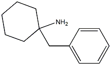 1-Benzylcyclohexylamine Struktur