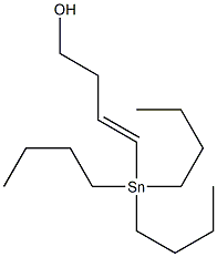 (E)-4-(Tributylstannyl)-3-butene-1-ol Structure