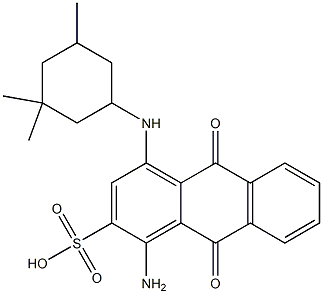 1-Amino-9,10-dihydro-4-[(3,3,5-trimethylcyclohexyl)amino]-9,10-dioxoanthracene-2-sulfonic acid