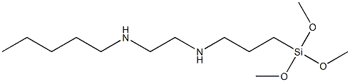 3-(Trimethoxysilyl)-N-[2-(pentylamino)ethyl]propan-1-amine