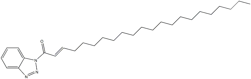 1-(1-Oxo-2-docosenyl)-1H-benzotriazole Structure