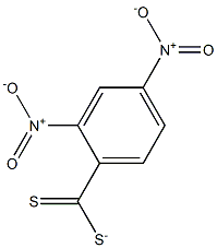 2,4-Dinitrophenylthiothiolate Structure