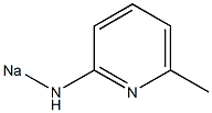6-Methyl-2-sodioaminopyridine Structure