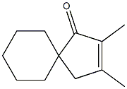 2,3-Dimethylspiro[4.5]dec-2-en-1-one 结构式