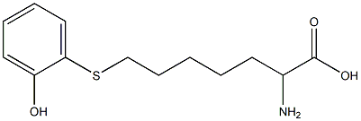 2-Amino-7-(2-hydroxyphenylthio)heptanoic acid